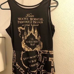 Harry Potter Map Dress